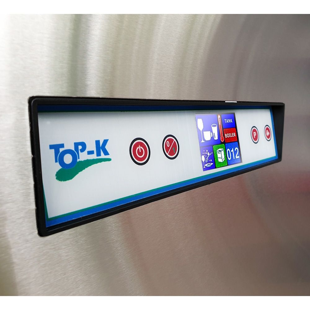 Masina de spalat vase profesionala cu capota panou de control digital - motor trifazic - 6