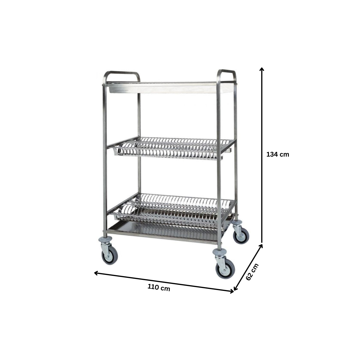 Carucior scurgere/transport vesela - 4