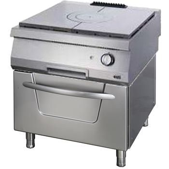 Masina de gatit pe gaz OZTI, inox, cu placa radianta si cuptor, 80*90*85 cm - 0