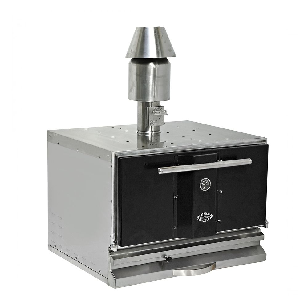Cuptor profesional, inox, cu carbuni, 20 kg carne/h - 5