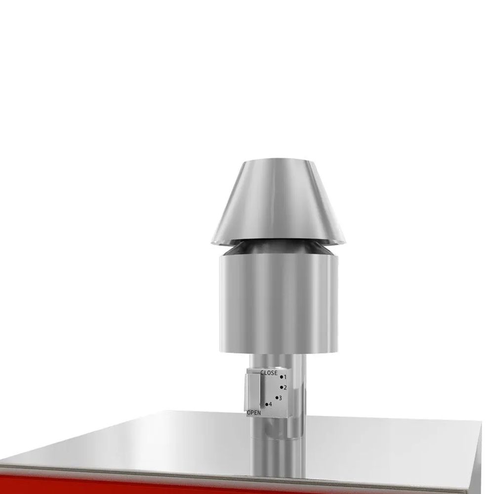 Cuptor profesional, inox, cu carbuni, 20 kg carne/h - 6