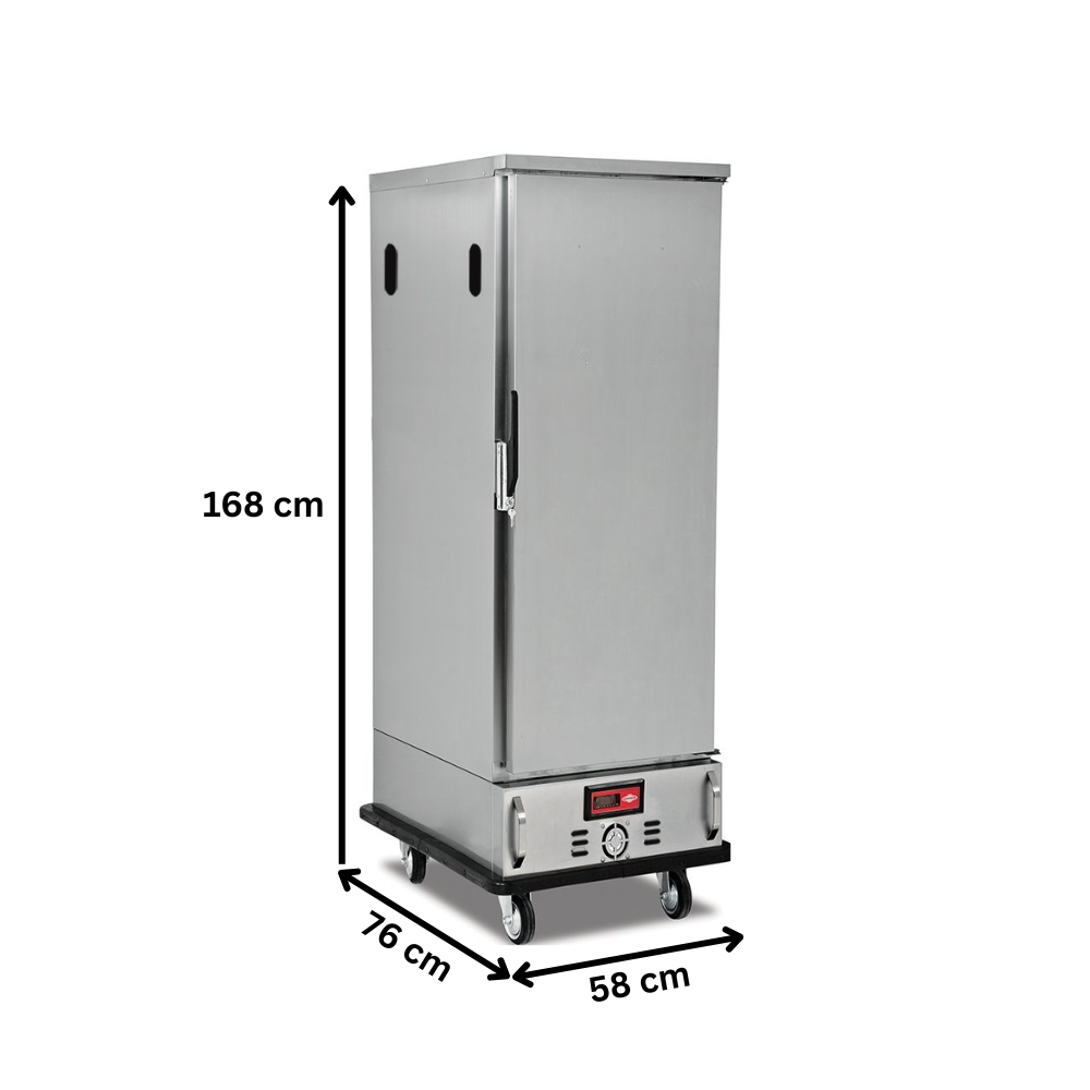 Carucior inox banquet cald 15 cuve GN 1/1 - 2