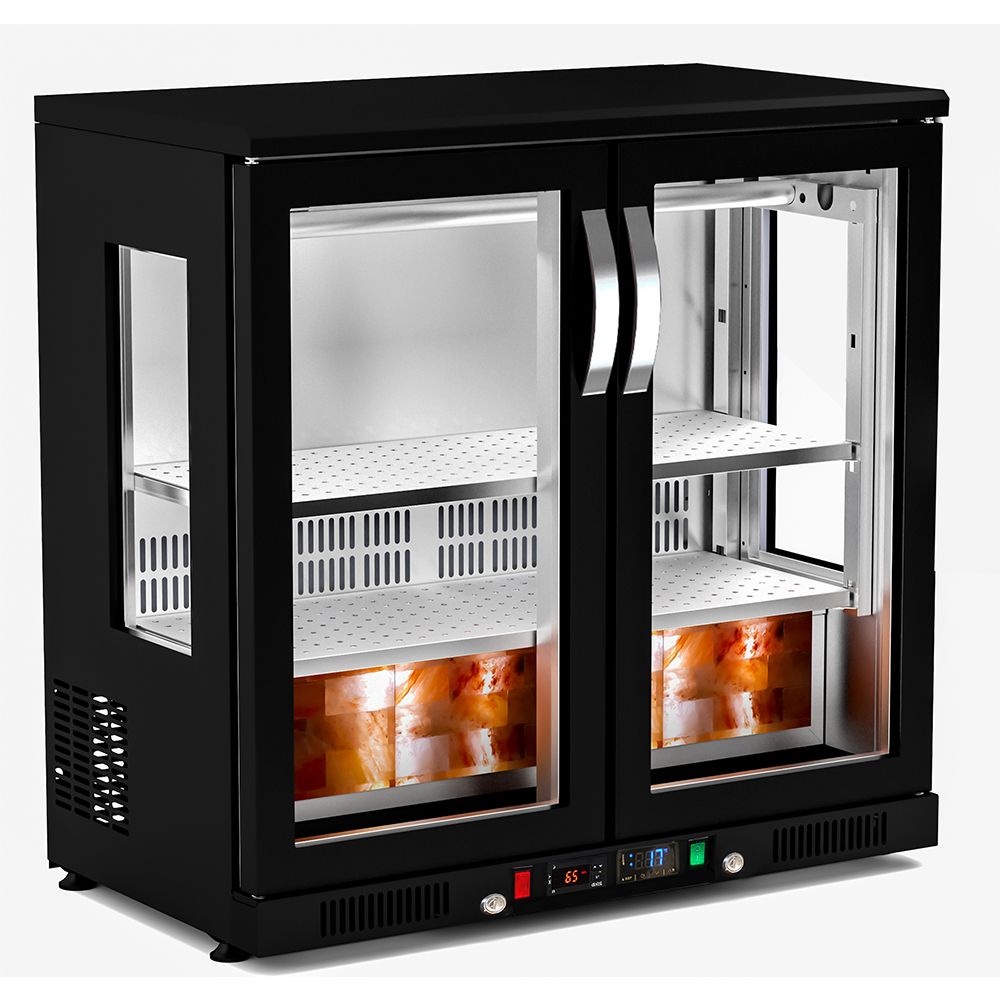 Dulap frigorific vertical inox, maturare carne FRENOX, cu 2 usi, 198 lt - 5