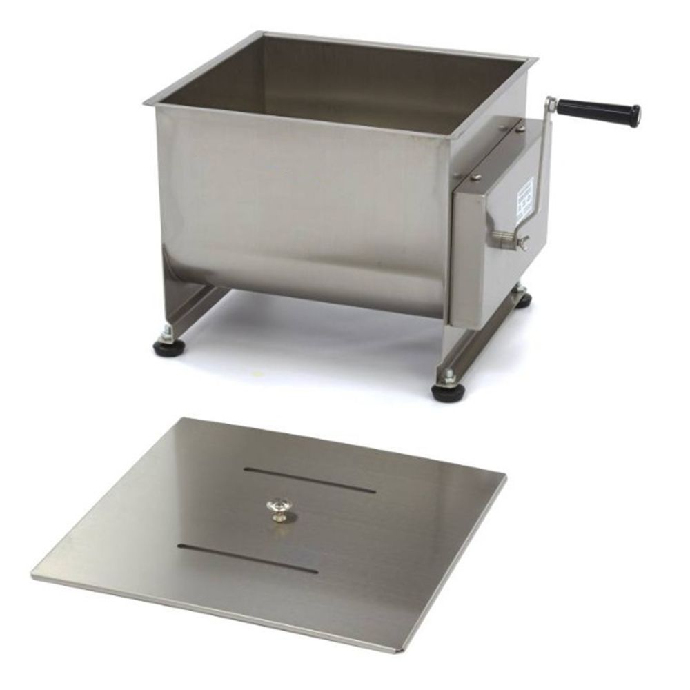 Malaxor carne manual inox 35 kg - 5