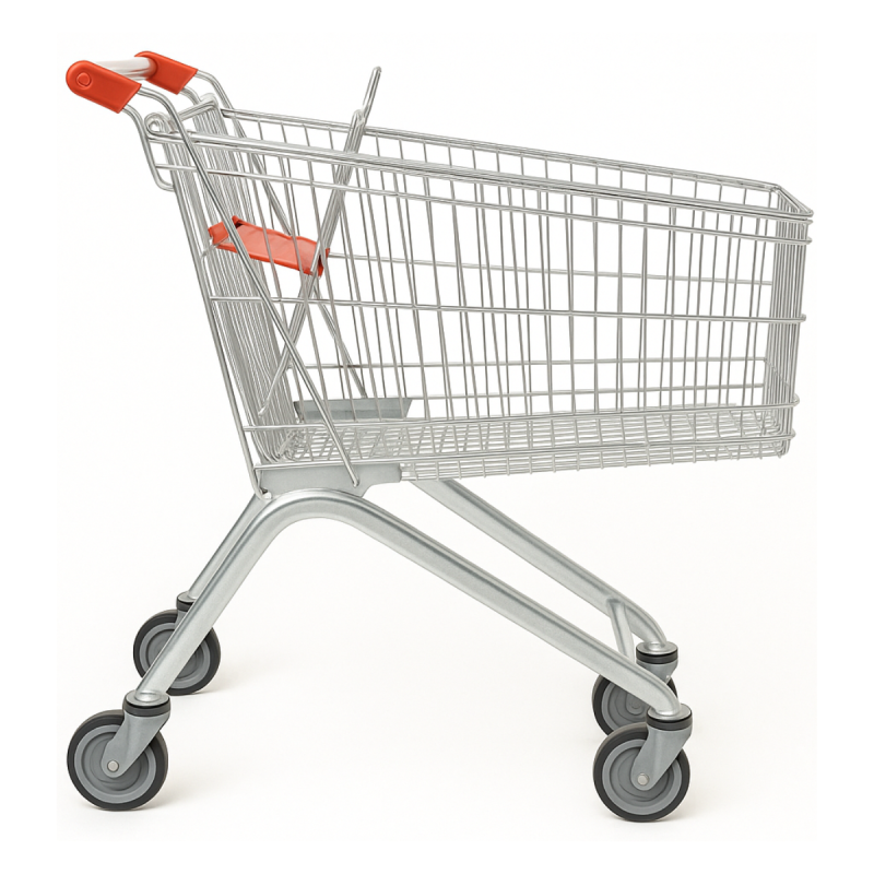 Carucior supermarket 75 lt cu babyseat - 2