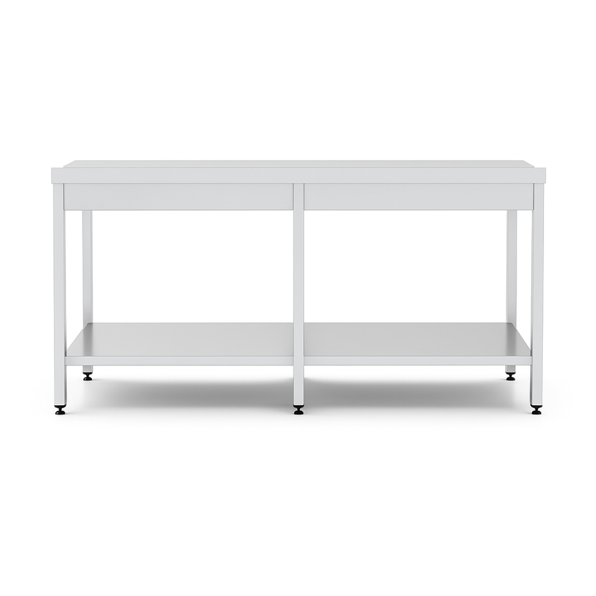 Masa de lucru inox cu polita inferioara 220*60*85 - 5
