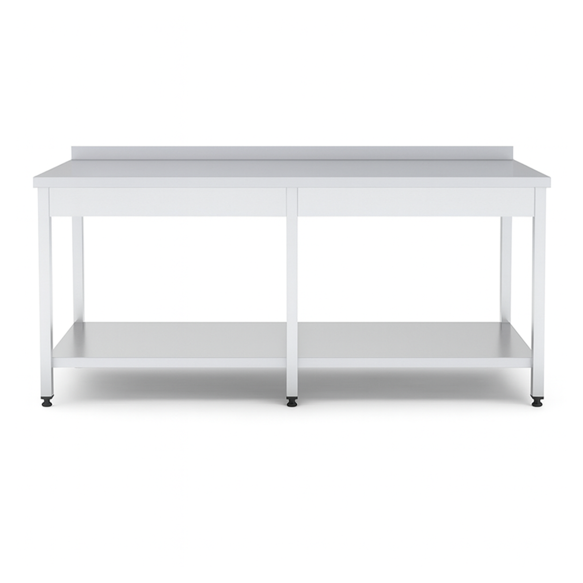 Masa de lucru inox cu polita inferioara 240*70*85 - 3