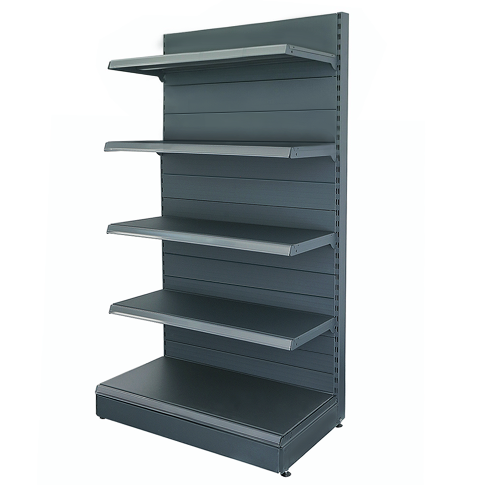 Raft magazin metalic de perete 100*225 baza 50 cm si 4 polite de 40 cm - 1