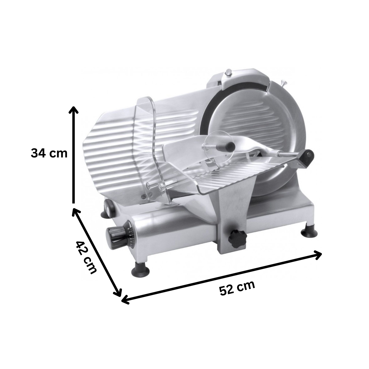 Feliator mezeluri cu diametrul de 22 cm - 1