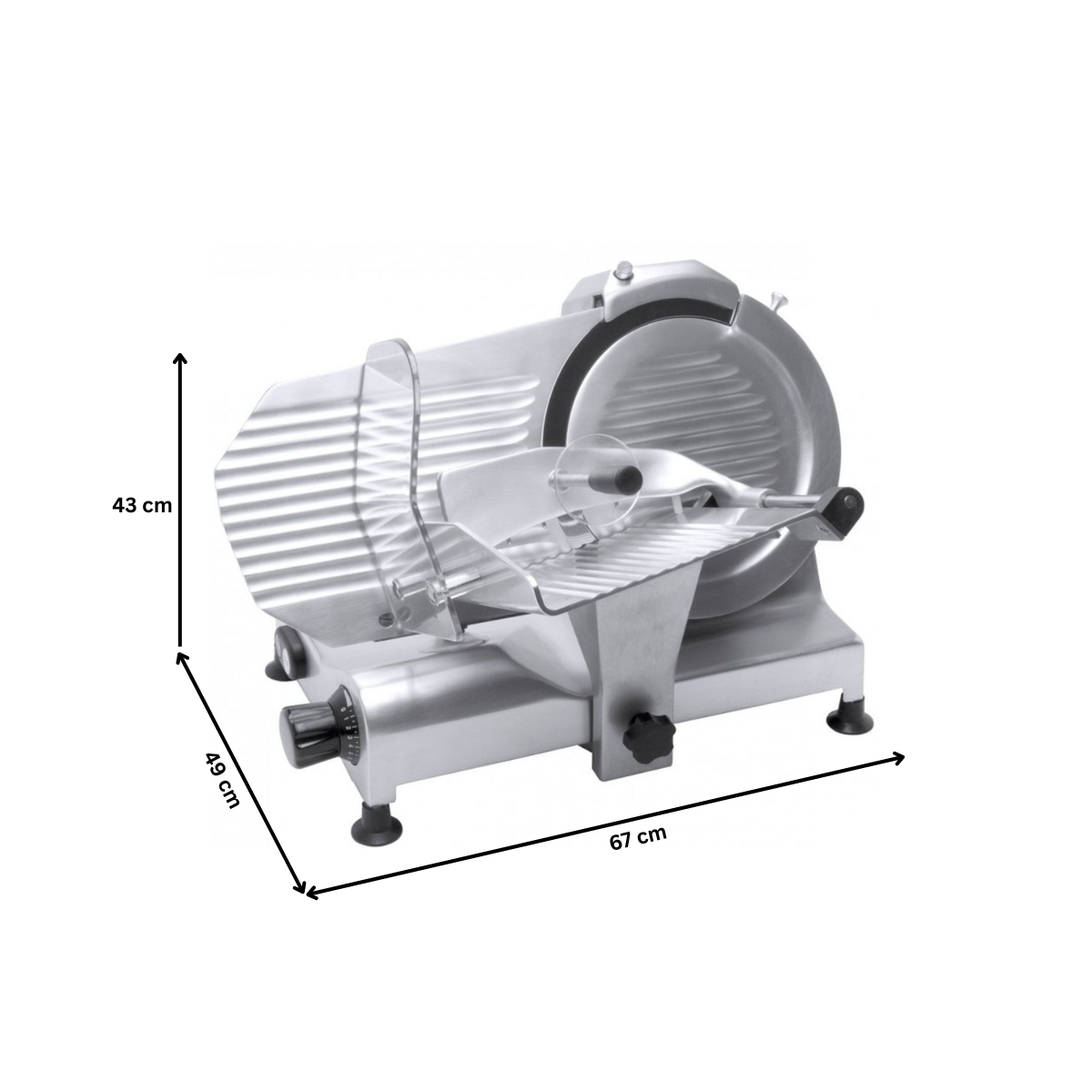 Feliator mezeluri cu diametrul de 30 cm - 1