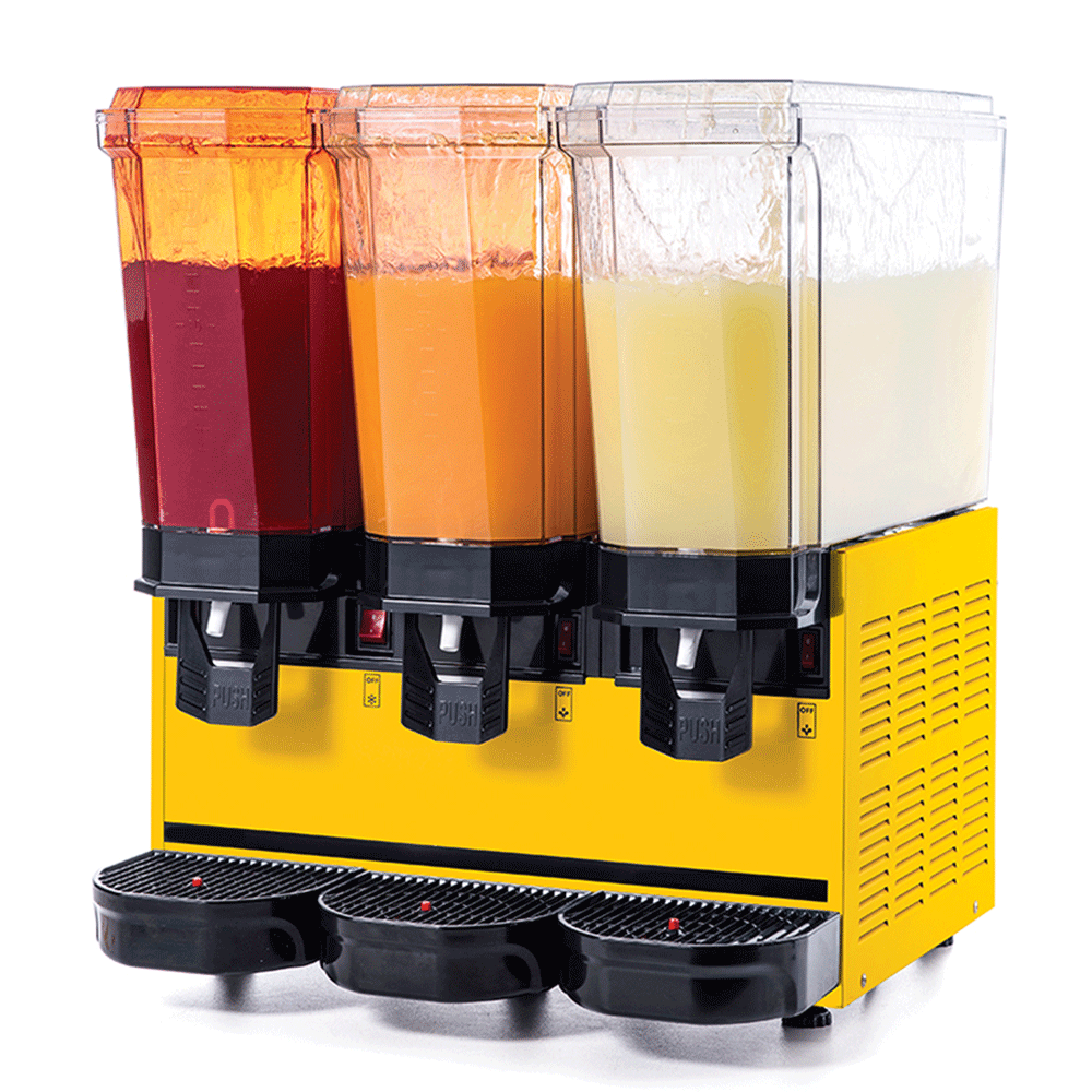 Aparat dozator special suc, ceai rece capacitate 3 bazine 20 lt cu dispersie - 3