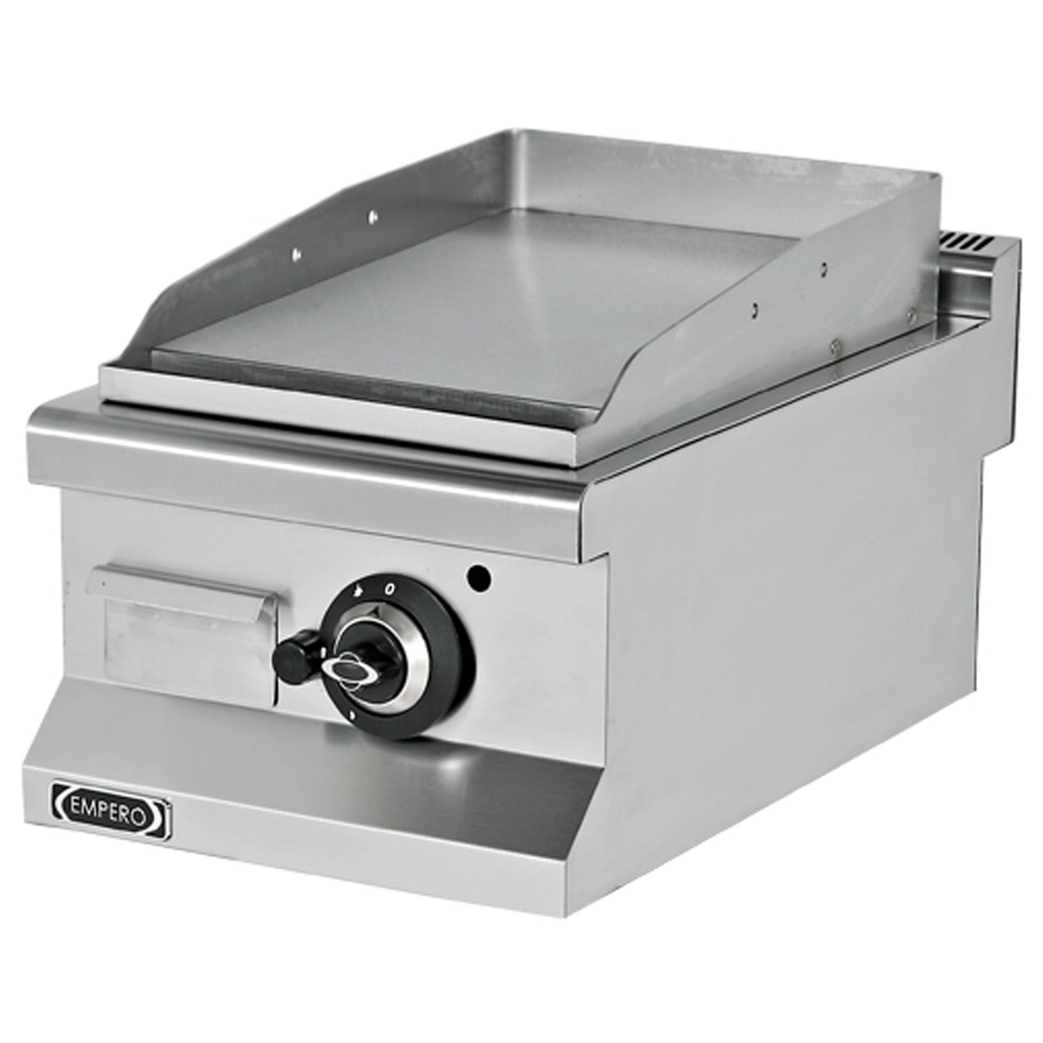 Grill electric profesional, inox, cu suprafata neted, 40*64*29 cm - 1