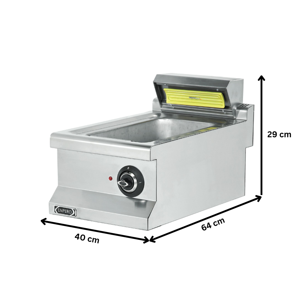 Masa calda profesionala, inox, pentru mentinere la cald - 1