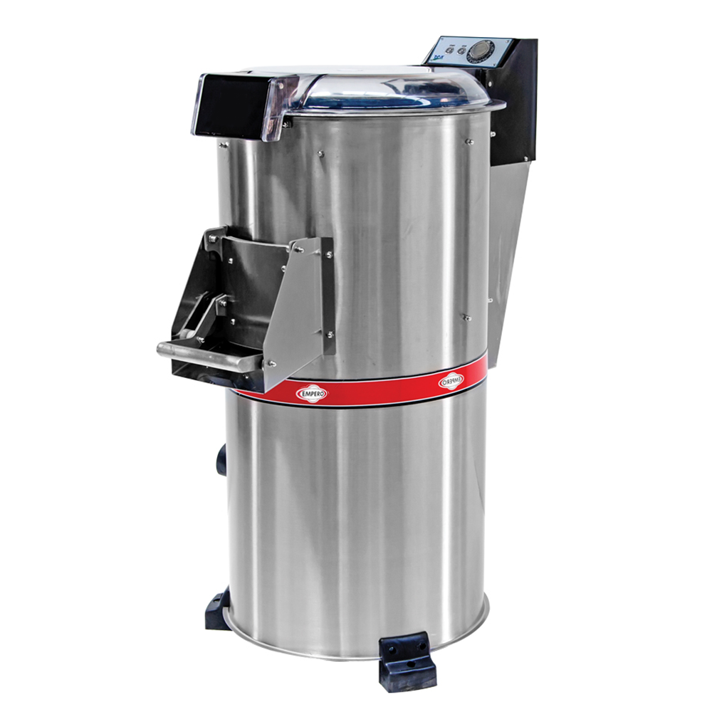 Masina de curatat cartofi 10 kg - motor trifazic - 1