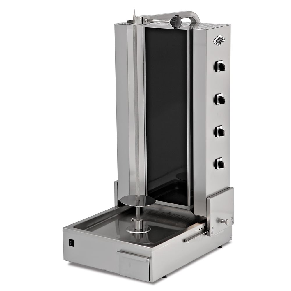 Aparat shaorma kebab electric cu 4 arzatoare ROBAX - 1