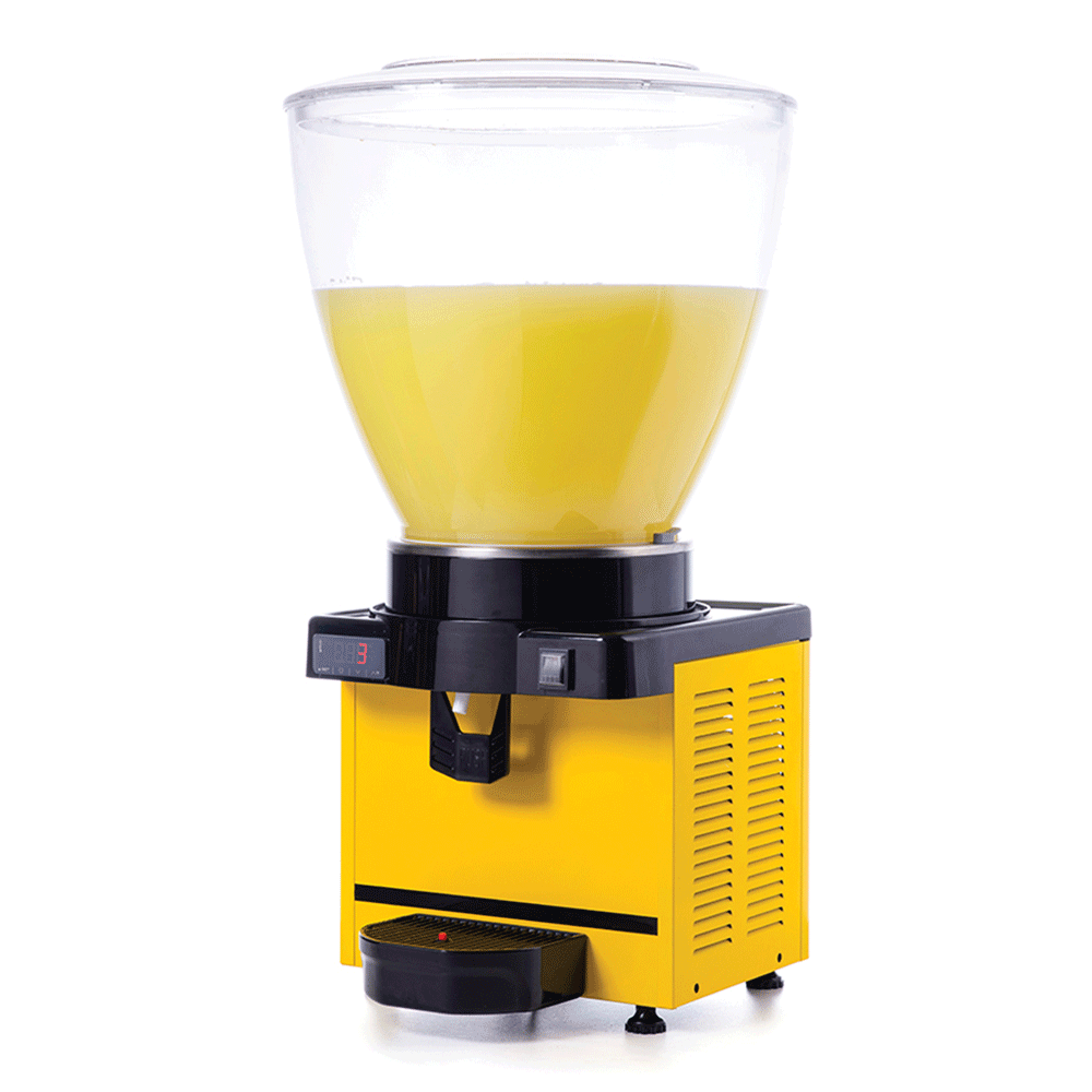 Aparat dozator special suc, ayran, iaurt, ceai rece, cafea rece, panou electronic capacitate 1 bazin 40 lt cu mixer - 4