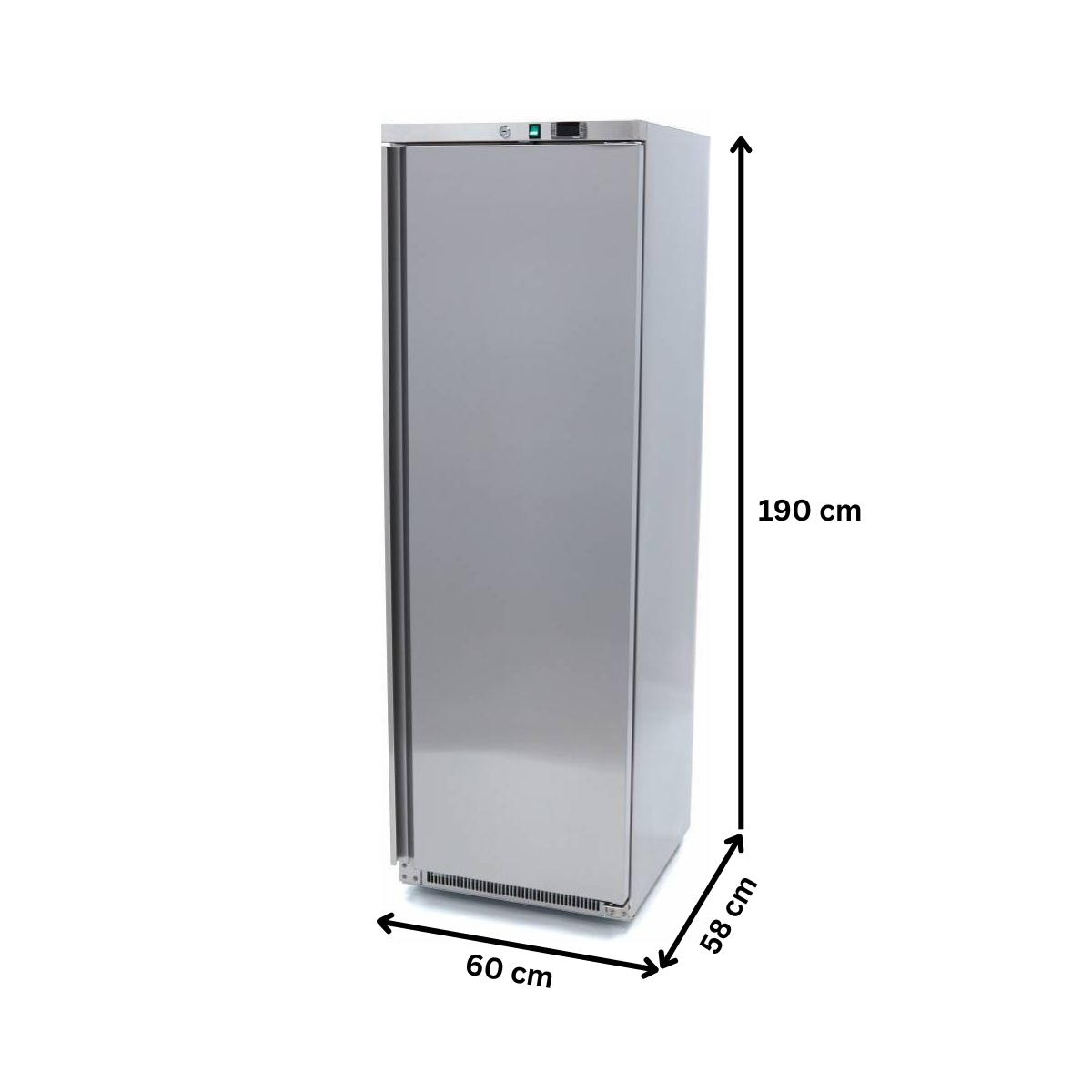 Dulap frigorific vertical inox, cu 1 usa, 340 lt - 5