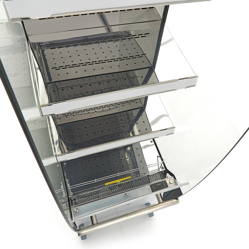 Raft frigorific pentru bauturi cu perdea de aer 220 lt - 2