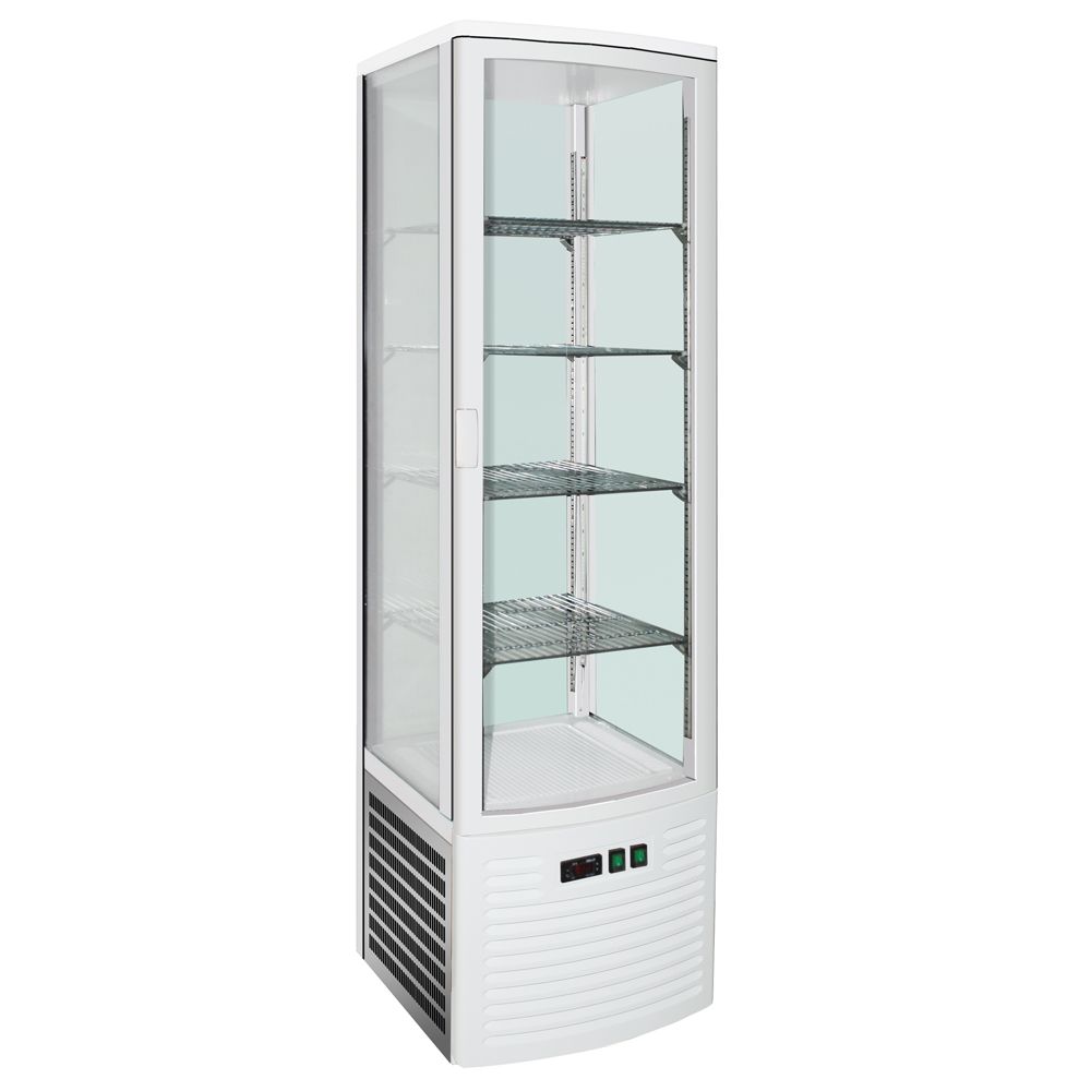 Vitrina frigorifica, profesionala, 1 usa din sticla, 280 lt, 51*48*185 cm - 0
