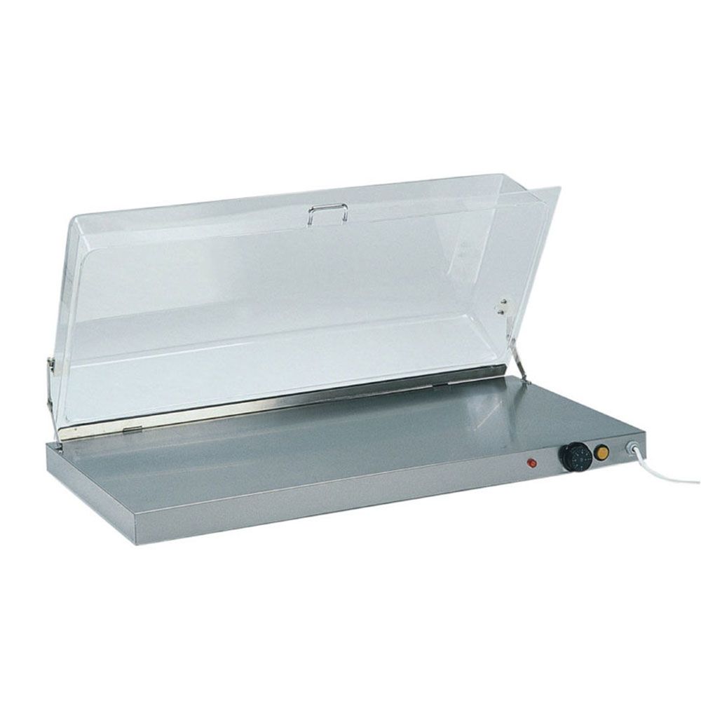 Blat cald cu suprafata inox si capac - 0