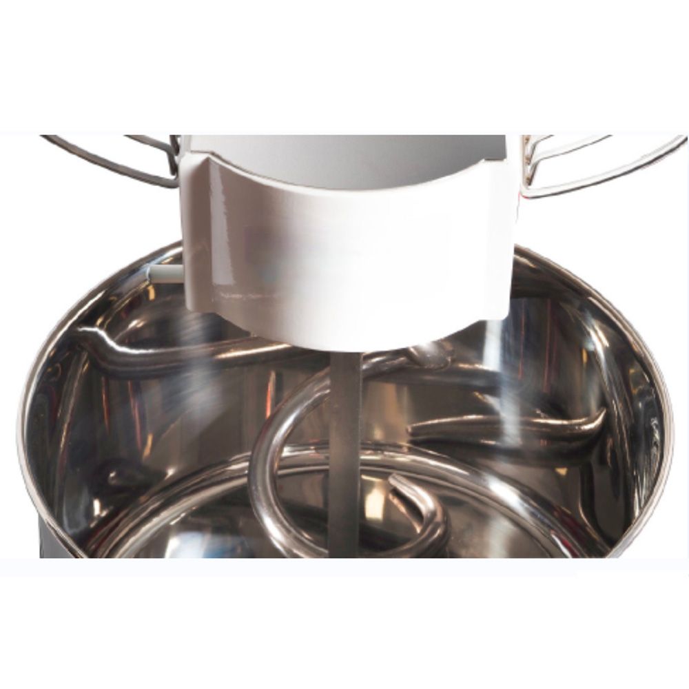 Malaxor aluat RESTO ITALIA, 20 lt, 17 kg, cap fix si 1 viteza, 40*63*70 cm - 2