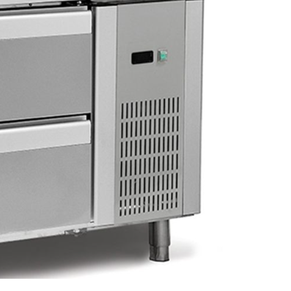 Masa rece, profesionala, inox, 4 sertare, 150*70*85 cm - 1