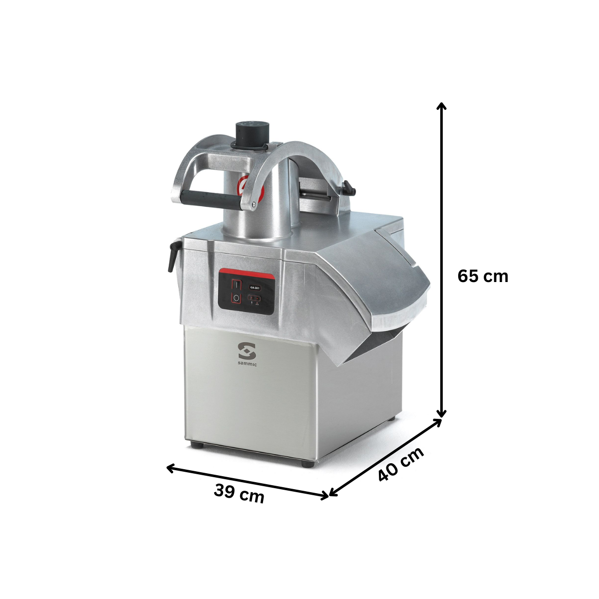 Feliator profesional de taiat si razuit legume, fructe, branzeturi, panou electronic, SAMMIC, productivitate: 650 kg/h - 6