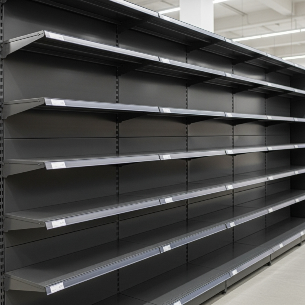 Raft magazin metalic de perete 125*200 baza 60 cm si 4 polite de 60 - 3