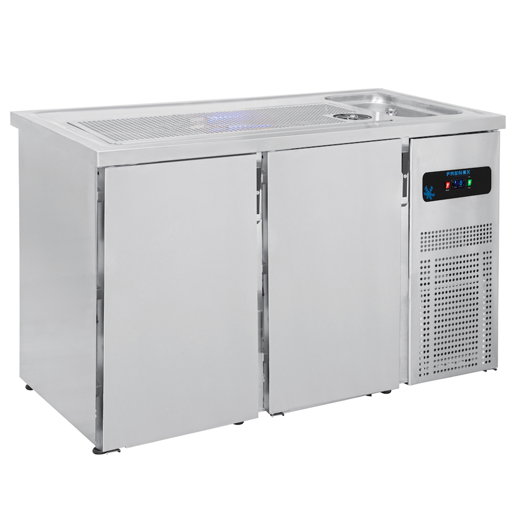 Masa rece FRENOX pentru bere cu 2 usi si chiuveta - 0