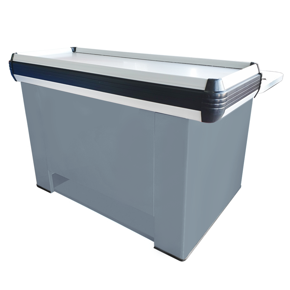 Masa tandem pentru casa de marcat 1,2 m rama din PVC dur - 0