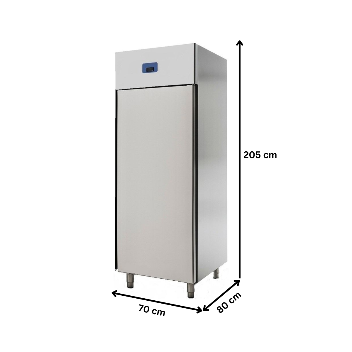 Dulap frigorific vertical inox cu 1 usa, 700 lt - 9