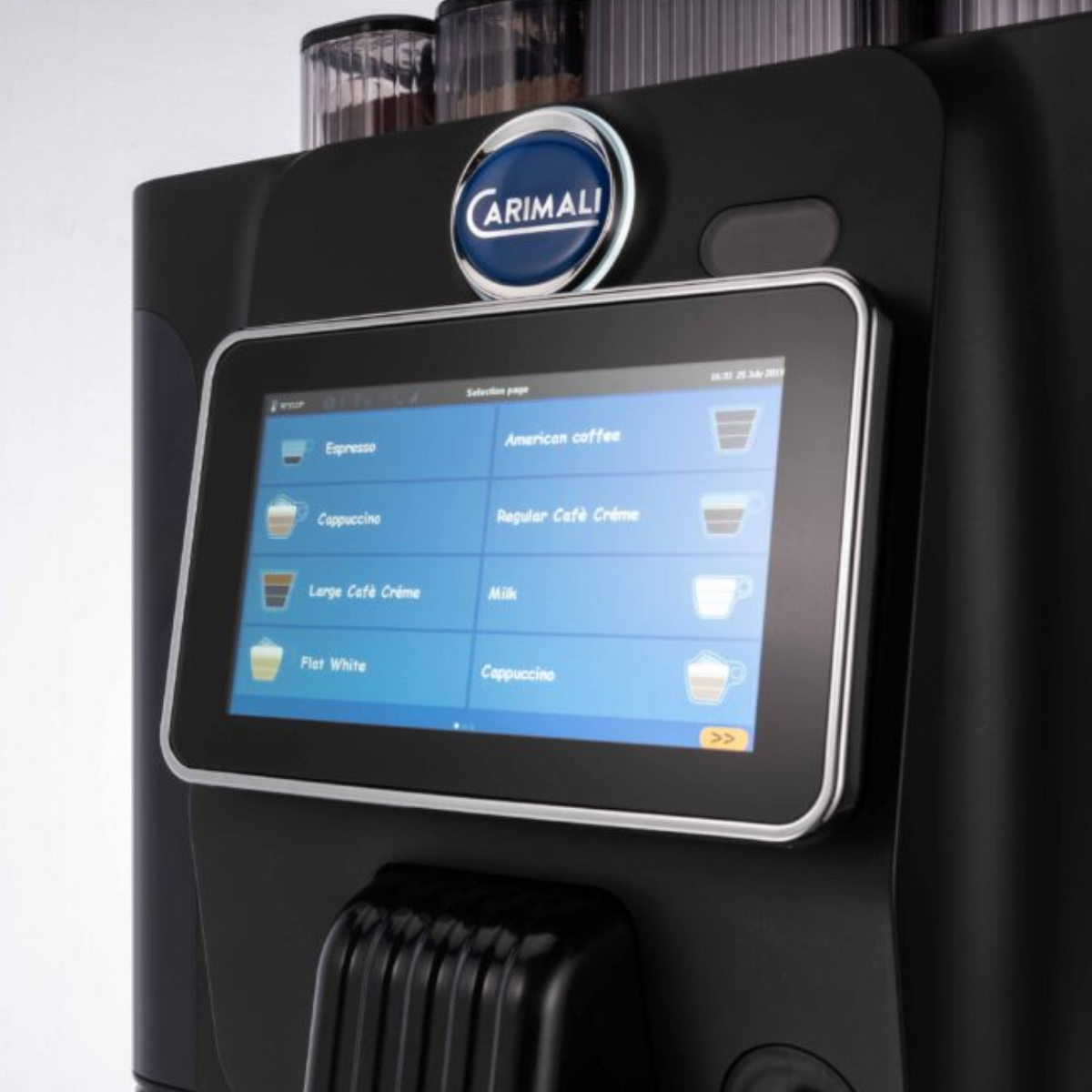 Automat de cafea profesional CARIMALI cu 4 compartimente, capacitate de 100 cafele pe zi - 2