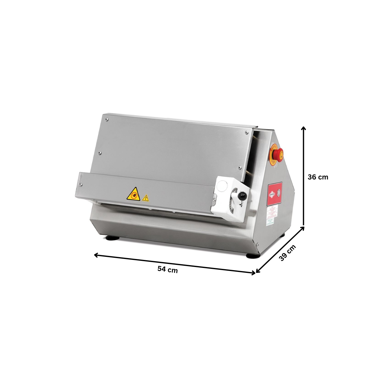 Formator aluat blat pizza cu 1 rola diametru maxim 40 cm - 1