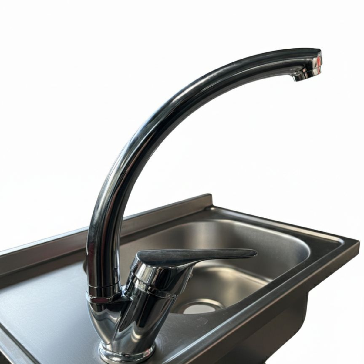 Chiuveta pentru spalat oua, inox, prevazuta cu 2 bazine 50*70*90 cm - 6