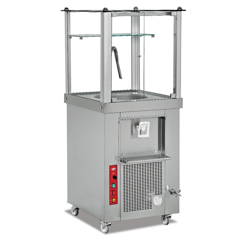 Dozator special ayran din inox cu spuma - 0