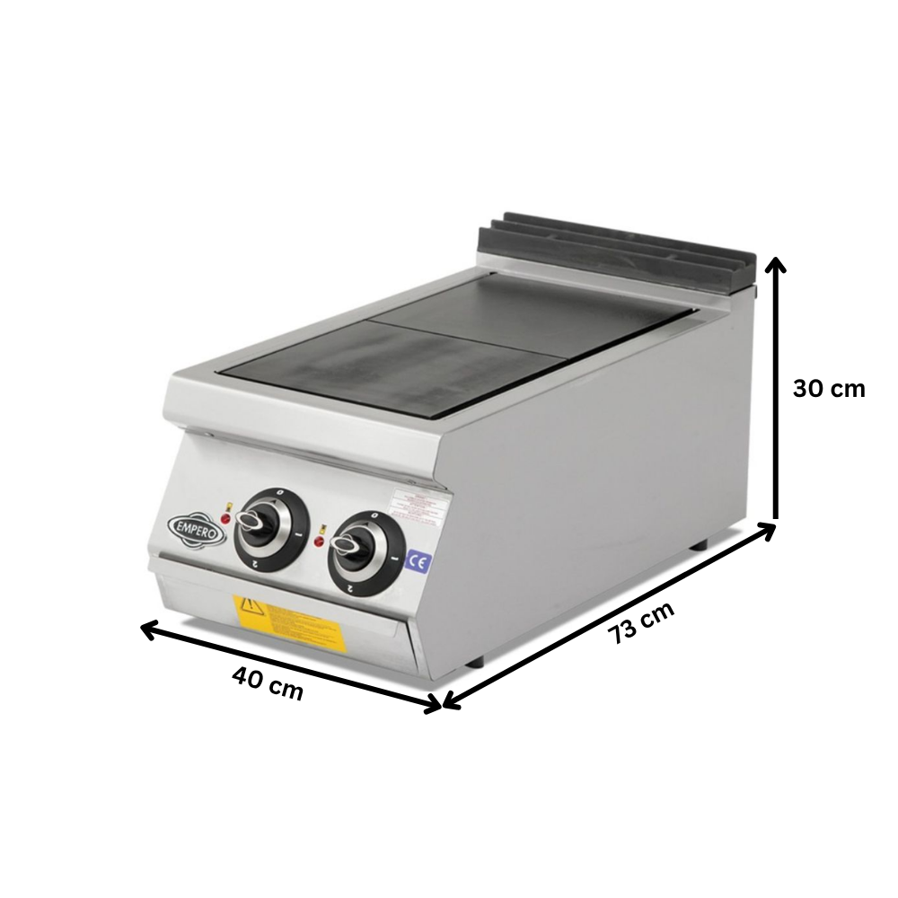 Masina de gatit electrica cu 2 plite PLUS - 1