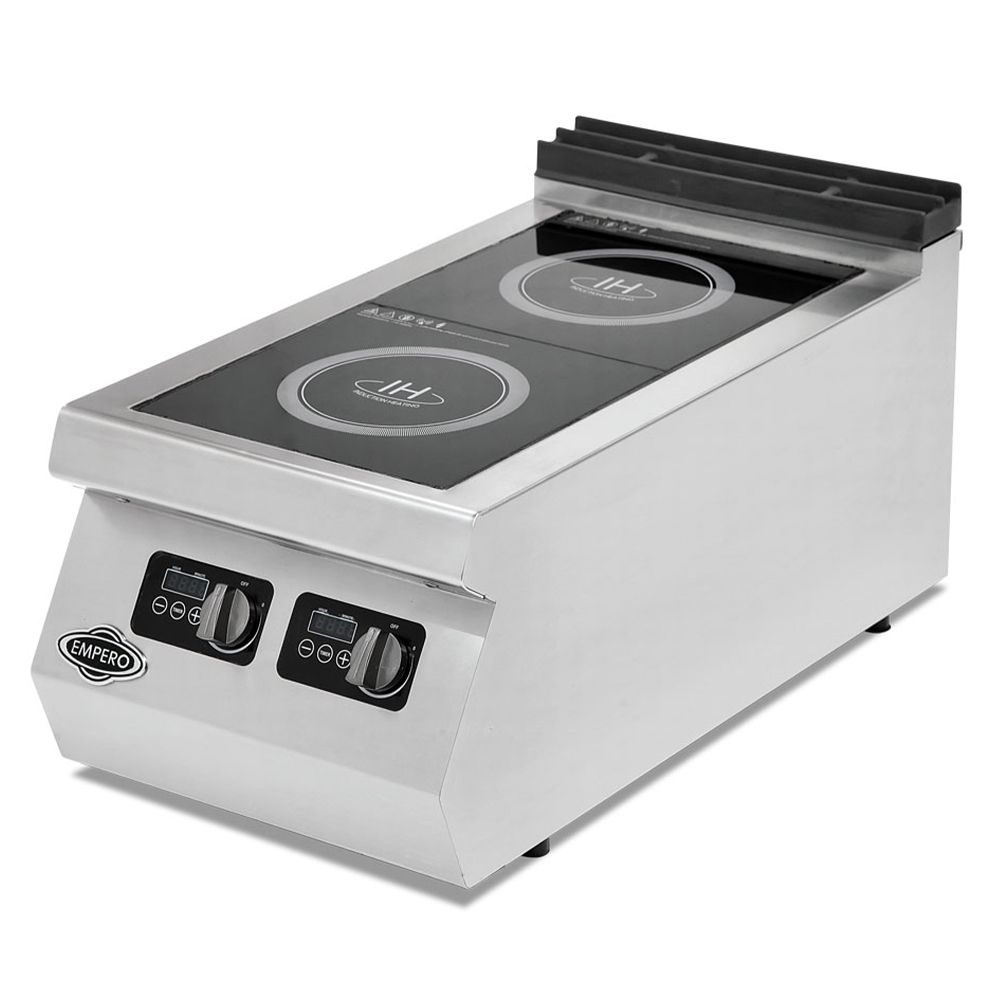 Masina de gatit electrica cu 2 plite cu inductie PLUS - 0