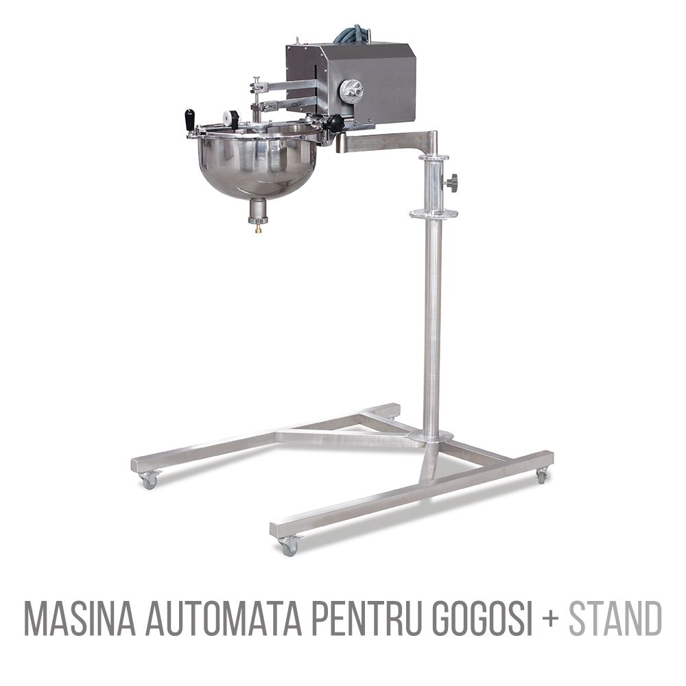Masina electrica automata pentru gogosi, inox, 48 gogosi/min, 83*41*59 cm - 1
