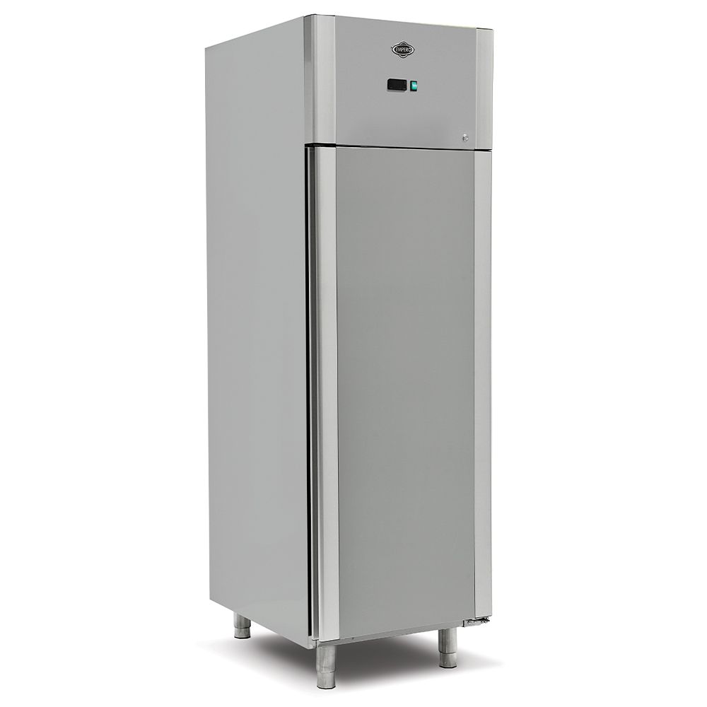 Dulap frigorific vertical inox cu 1 usa pentru patiserie, 20 tavi 40x60, 700 lt - 0