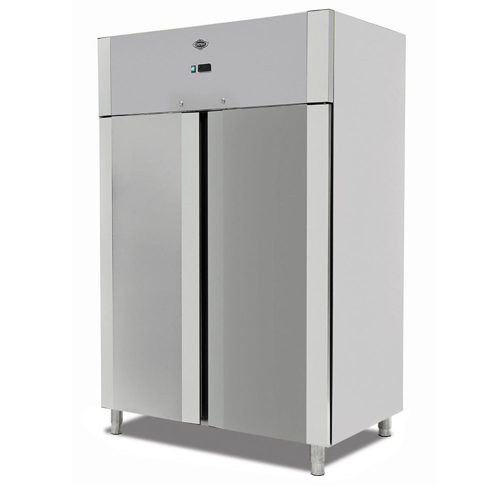 Dulap congelator vertical inox cu 2 usi pentru patiserie, 40 tavi 40x60, 1400 lt - 0