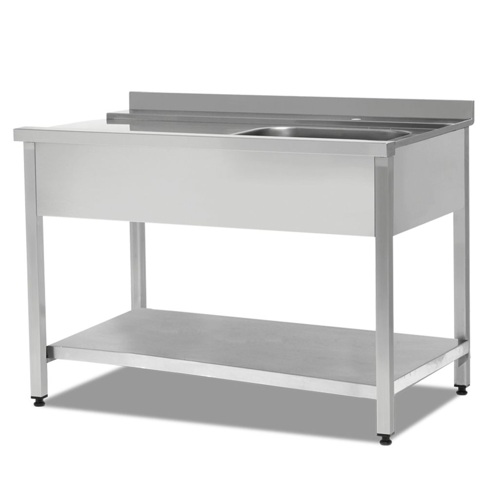 Masa inox de intrare pe dreapta pentru masini de spalat vase cu capota 60*75*89 - 0