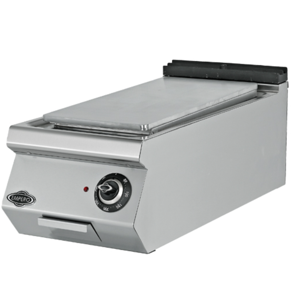 Grill electric profesional, inox, cu suprafata neteda PLUS, 40*73*30 cm - 1