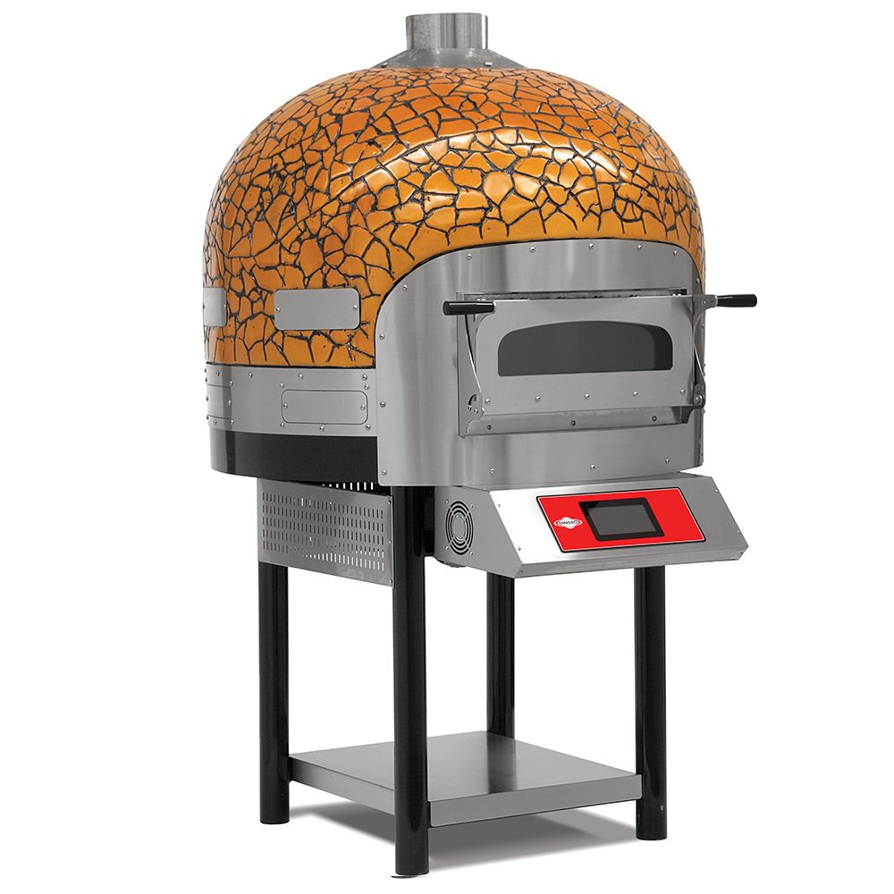 Cuptor profesional electric traditional, rotativ cu panou de control digital - 75 pizza/h - 1