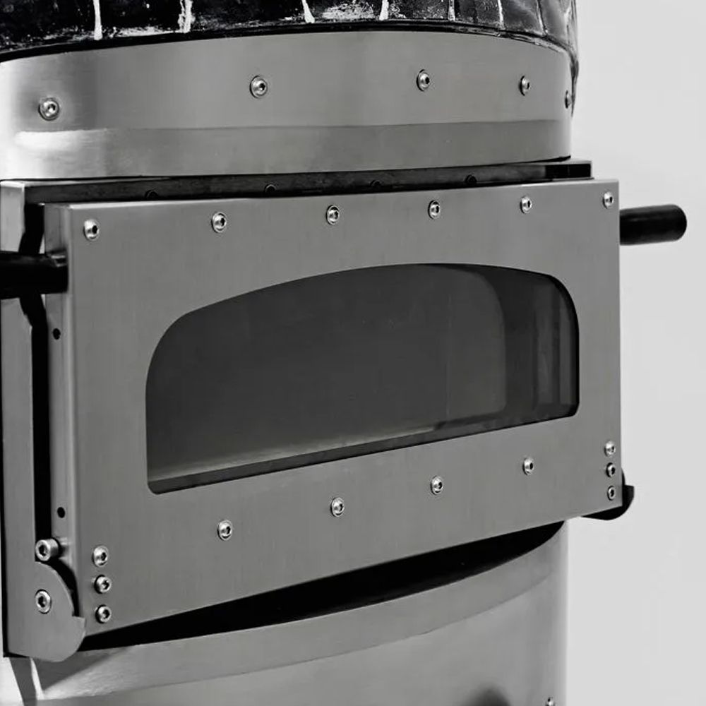 Cuptor profesional electric traditional, rotativ cu panou de control digital - 75 pizza/h - 5