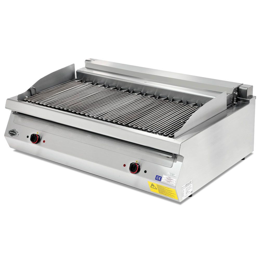 Grill electric profesional, inox, cu steamer PLUS, 120*73*30 cm - 0