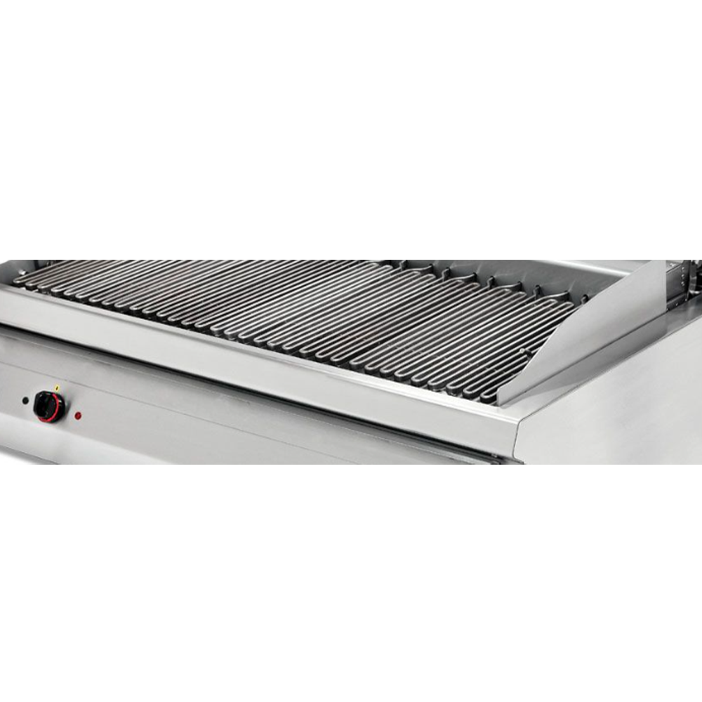 Grill electric profesional, inox, cu steamer PLUS, 120*73*30 cm - 1