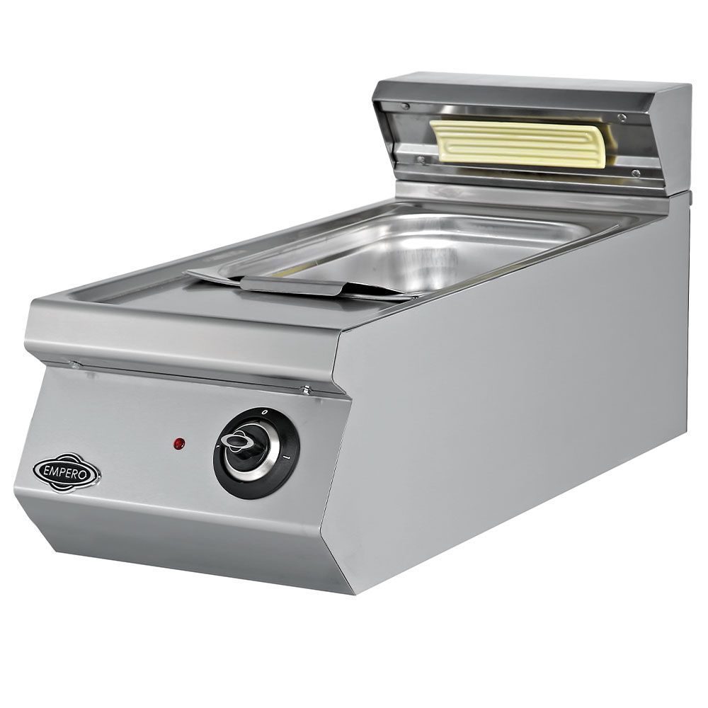 Masa calda profesionala, electrica, inox, pentru mentinere la cald - 0