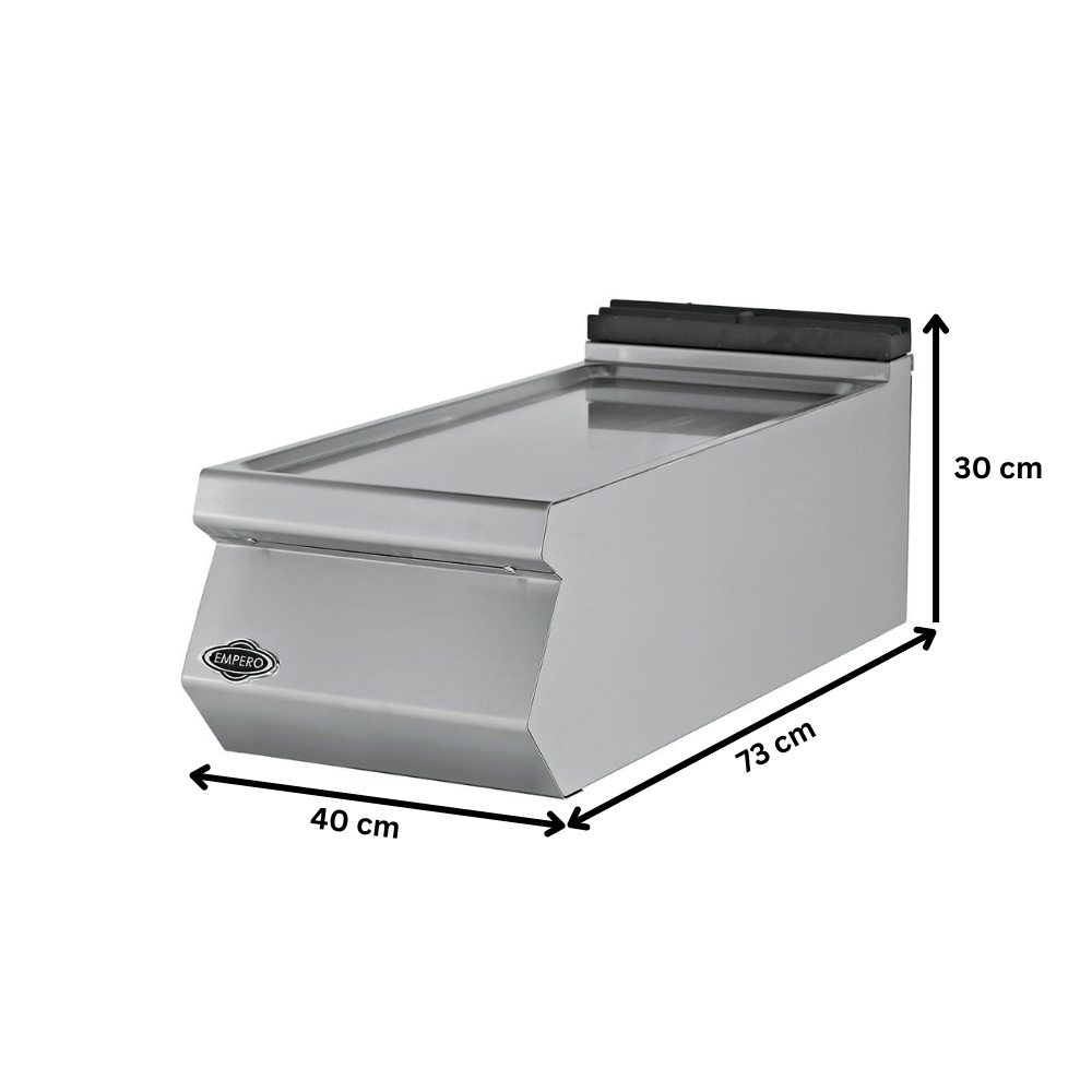 Masa de lucru neutra PLUS, inox, 40*73*30 cm - 1