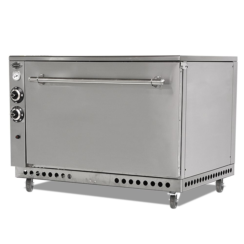 Cuptor profesional, inox, tip protap, cu rezistente electrice si flacara pe gaz, pentru miel, ied, capra, oaie si berbec - 0