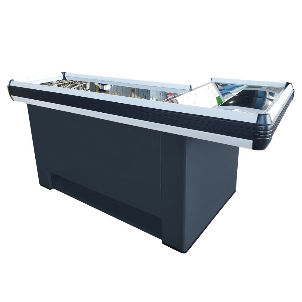 Masa casa de marcat pe dreapta 1,6 m forma 'U' rama din PVC dur - 1